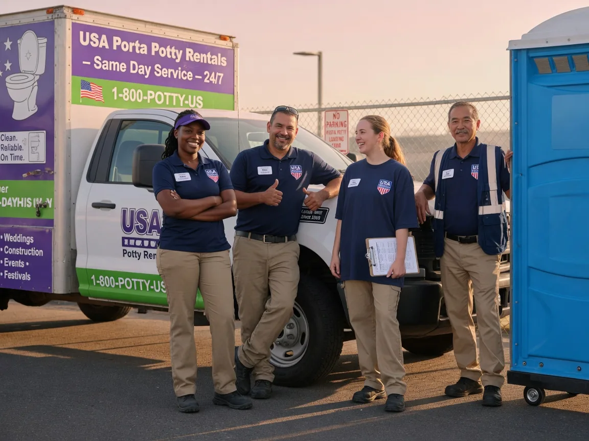 Porta Potty Rental company in Daggett, CA